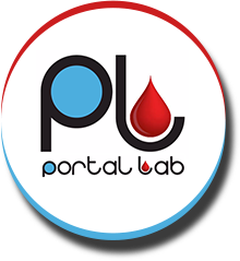 Logo Portal Lab - Seu portal de laboratório clínico.